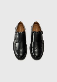 Tommy Hilfiger VOGUE LTH A MONK - Obuća za navlačenje - black