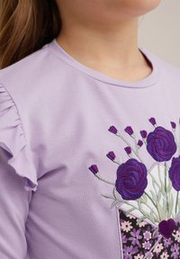 WE Fashion Top dugih rukava - violet