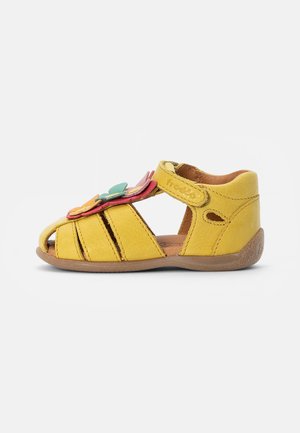 CHILDREN'S SANDALS CLOSED BUTTERFLY CARTE - Sandaler - yellow