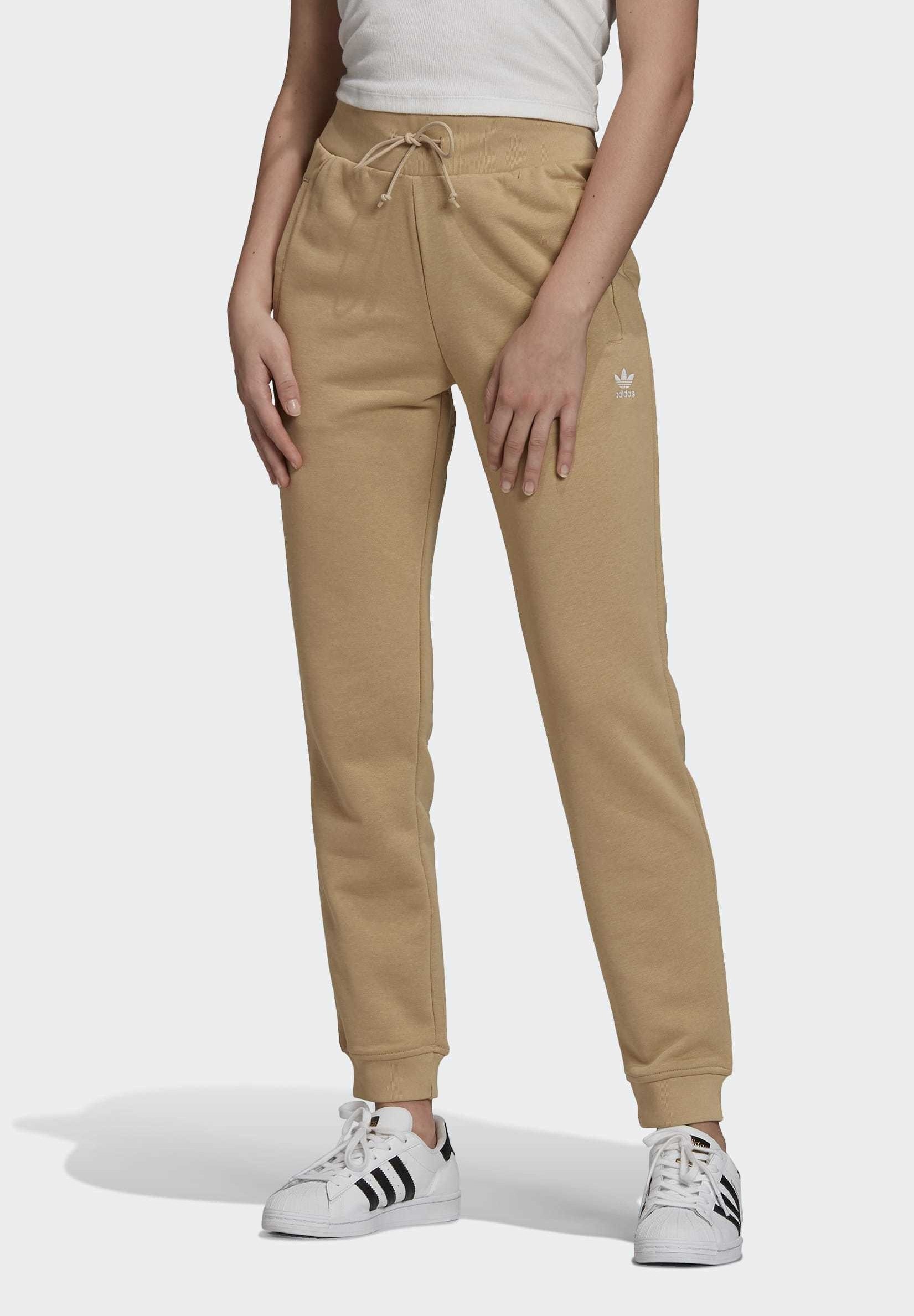 adidas beige joggers womens