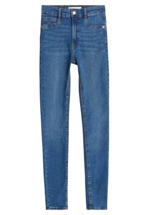 Skinny-Farkut - blue denim