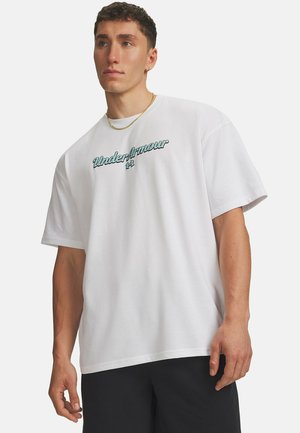 GRAPH UA M HWT WM - Tričko s potlačou - white