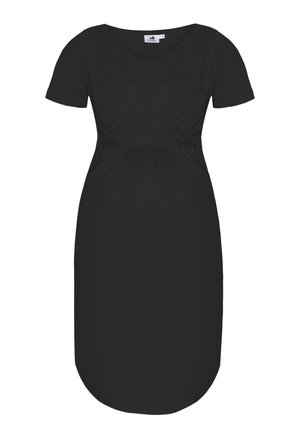 MATERNITY NURSING 2 IN 1 BASIC - Nachthemd - black