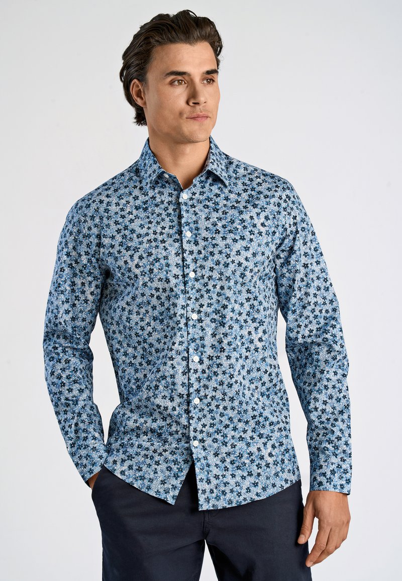 Lindbergh AOP FLORAL  - Overhemd - blue
