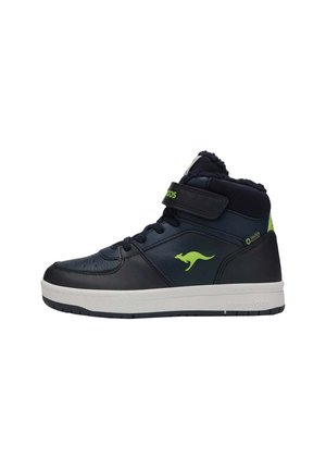 KangaROOS Sneaker high - dk navy lime
