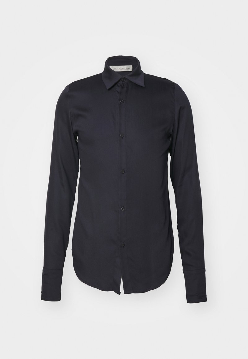 Ludovic de Saint Sernin Overhemdblouse donkerblauw Ludovic de Saint Sernin Overhemdblouse donkerblauw