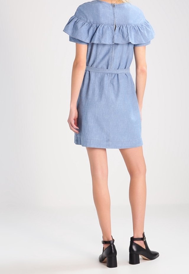 J.CREW Denim dress - black - (Pre-owned) - Zalando.ie