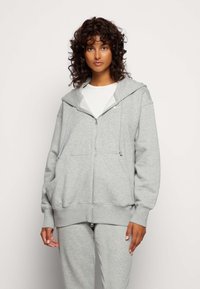 SPORTSWEAR PHOENIX FLEECE - Sweatjacke - grey heather/sail