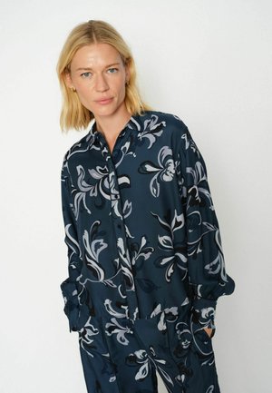 ABINA SERVE  - Gombos blúz - ensign blue