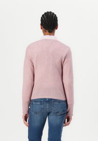 TOM TAILOR DENIM SOFT BOAT NECK - Džemperis - antique rose