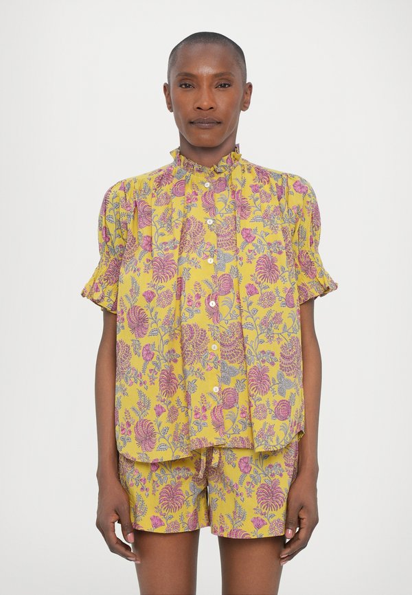 MARNIE - Button-down blouse - citron