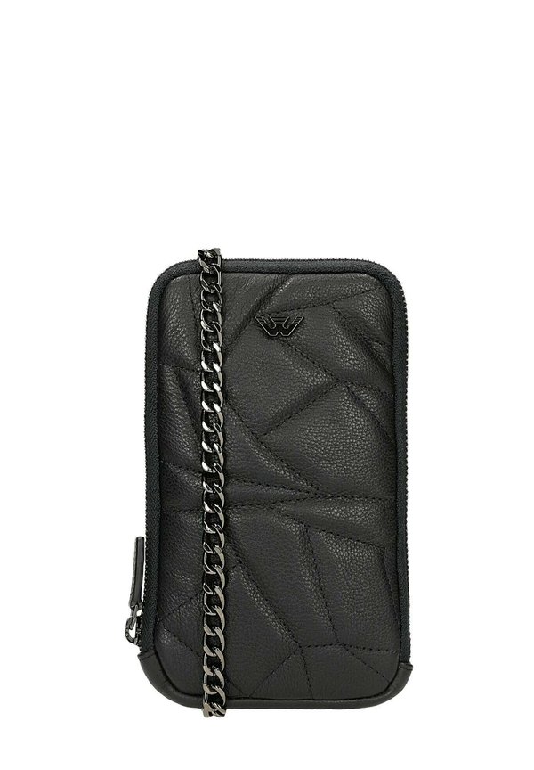 NA Z PIKOWANYM WZOREM - Handytasche - czarny