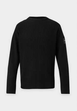 Jack & Jones, JJCLEVELAND CREW NECK - Jumper - black