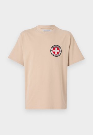 Pal Sporting Goods OBSERVER UNISEX - T-shirt imprimé - stone