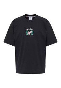 MIT BACK -CASA EGGER - T-shirt imprimé - schwarz