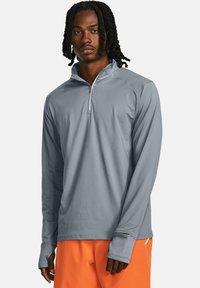 Under Armour QUALIFIER - Langarmshirt - steel