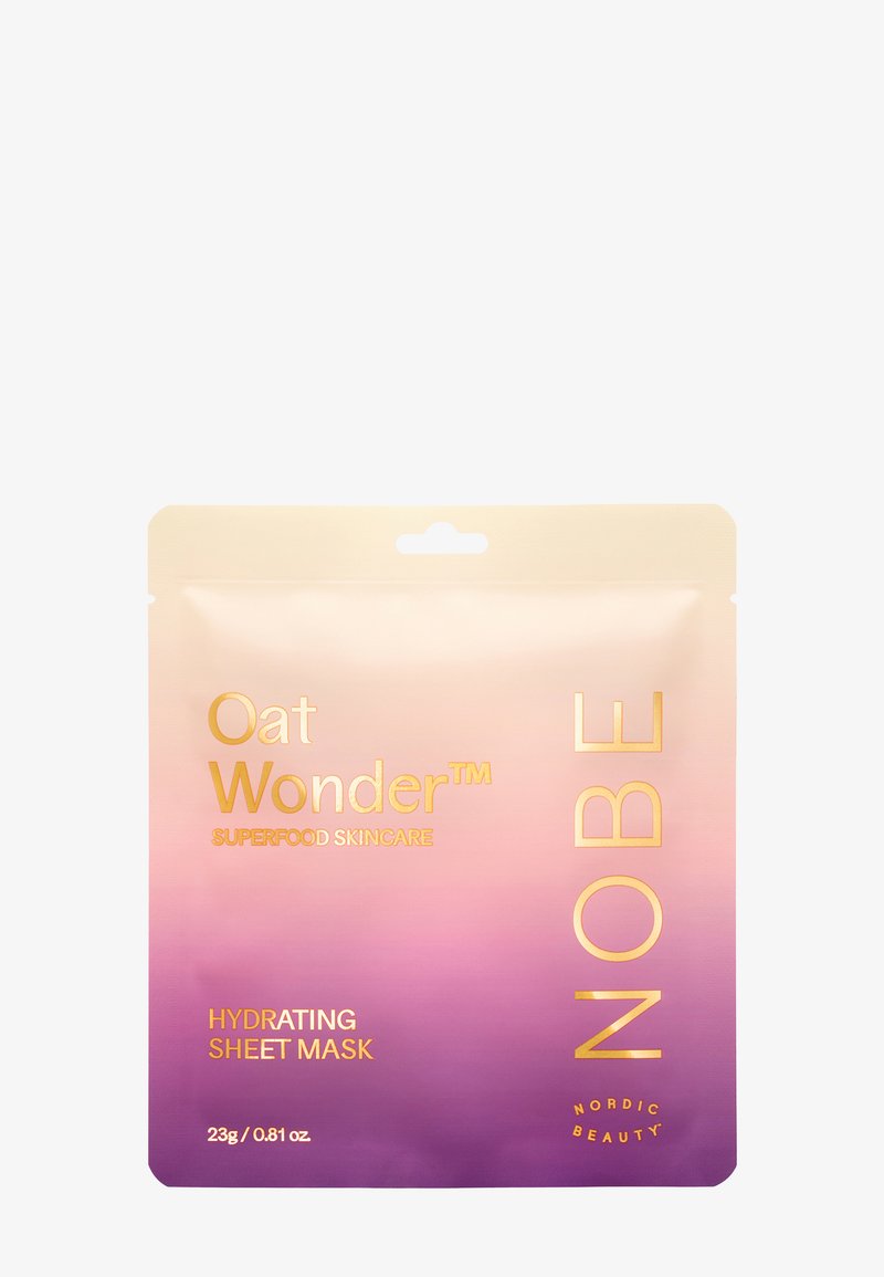 NOBE Nordic Beauty - NOBE OAT ® HYDRATING SHEET MASK - Ansiktsmaske, Forstørre