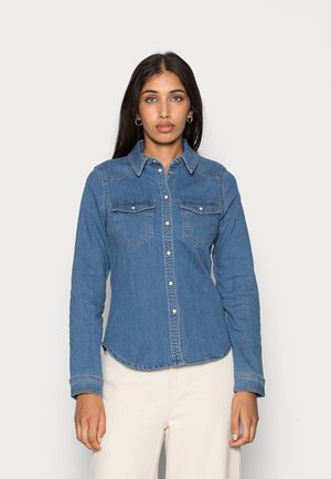 VMLEA SLIM - Chemisier - medium blue denim