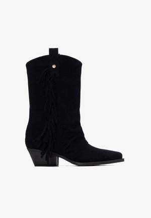 XTI, BOTA DE MUJER CON TACÓN - Botas camperas - black