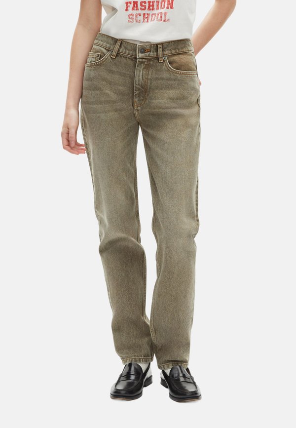 Jeans Straight Leg - olive
