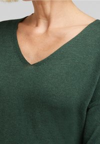 Esprit Strickpullover - dark green