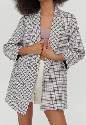 Halflange jas - dark grey