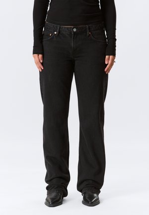 Weekday ARROW LOW - Straight leg -farkut - tuned black