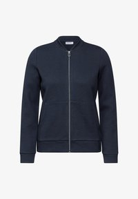 Felpa moderna con cappuccio e fantasia allover e interno garzato Felpa moderna con cappuccio e fantasia allover e interno garzato