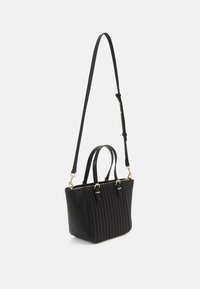 Tommy Hilfiger TIMELESS SMALL TOTE QUILTED - Handtasche - black