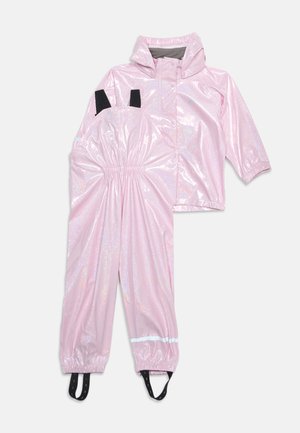 Name it, NMFDRY10 RAIN SET GLITTER FO - Salopette - nosegay