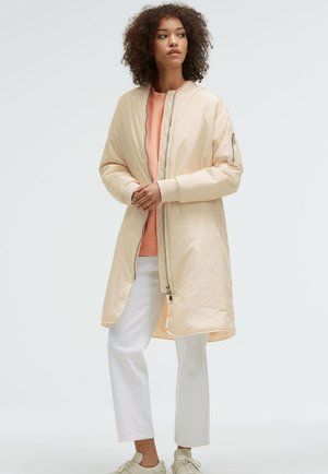 Winter coat - raw cotton