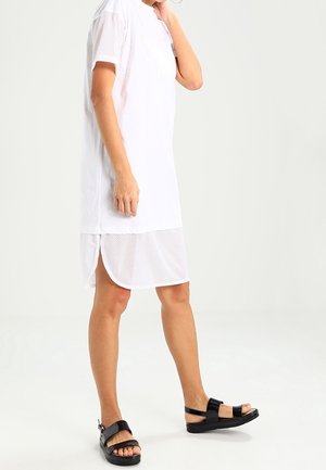 Jersey dress - white