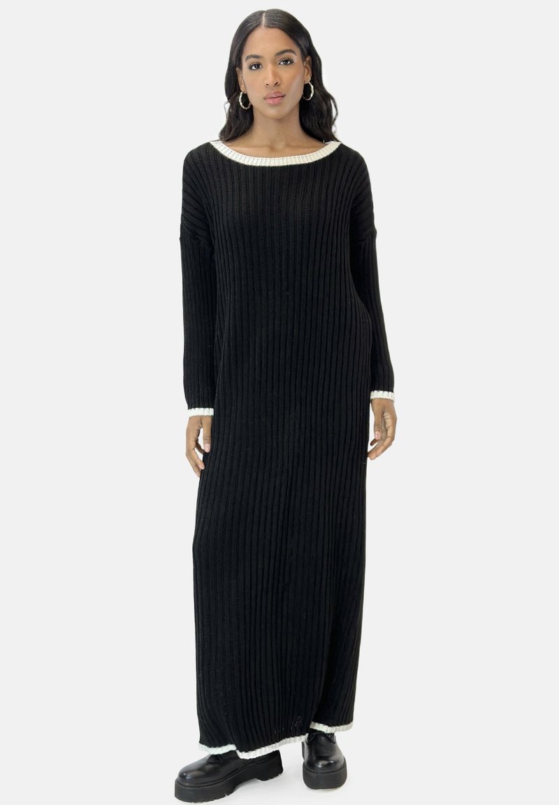 Elara Maxi-jurk - schwarz