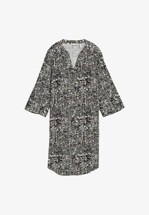 TOM TAILOR, Nappali ruha - navy abstract dot design