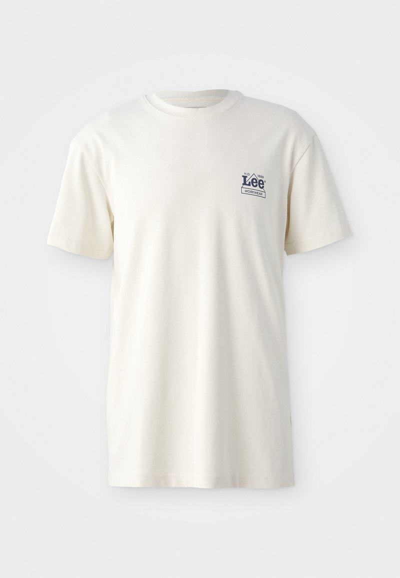 Lee T-shirt print crème
