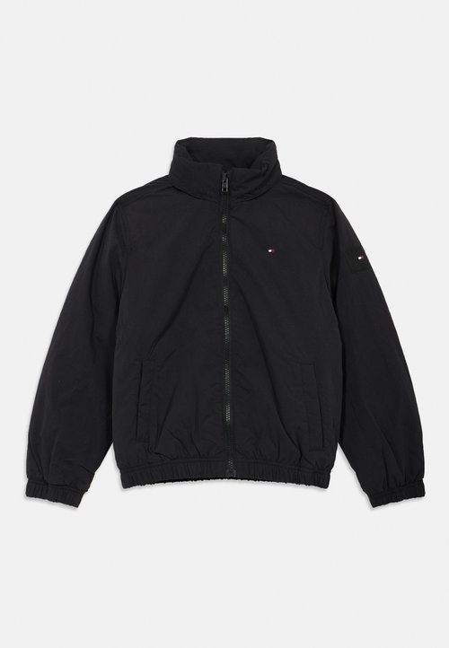 Tommy Hilfiger ESSENTIAL PACKABLE HOOD PADDED JACKET - Jachetă subțire - black