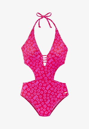 MONOKINI - Kupaći kostim - rot bedruckt
