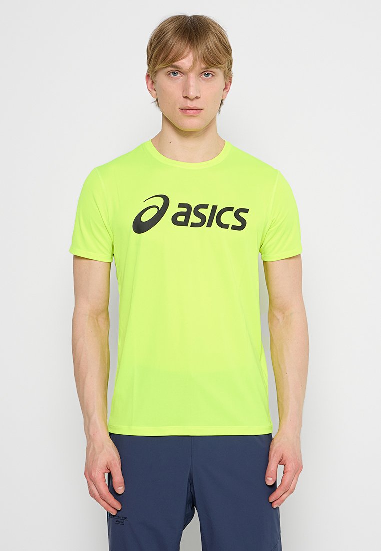 ASICS T-shirt print neongeel ASICS T-shirt print neongeel