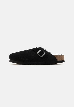 BOSTON NARROW UNISEX - Παντόφλες - black
