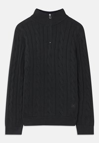 SWEATER ZIP NECK - Džemperis - blue