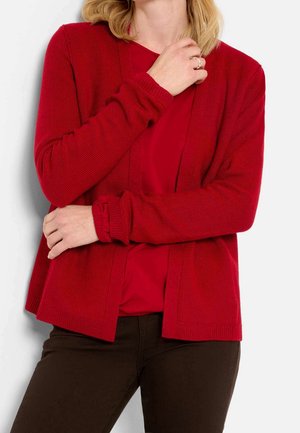 Cardigan - dark red