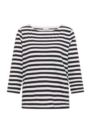 Cecil, 2-in-1 lace T-shirt with inner top - Longsleeve - vanilla white
