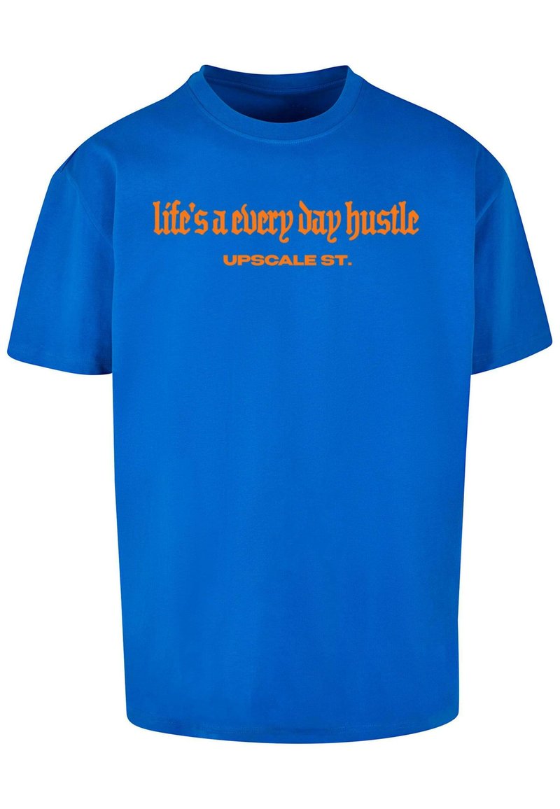 Upscale by Mister Tee T-shirt print blauw