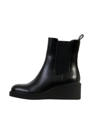 À ZIP - Bottines compensées - noir