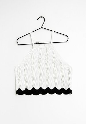 EDITED Top - white