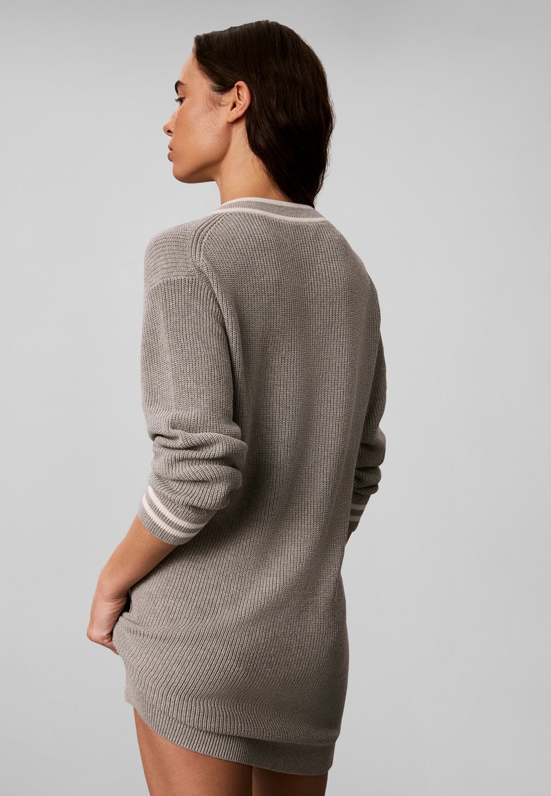 grey calvin klein sweater dress Jeans LABEL - Jumper dress - heather/grey no-returns:2026-08-11_2028-09-30