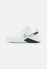 Não selecionado, white/metallic silver/mint foam/black/universal blue