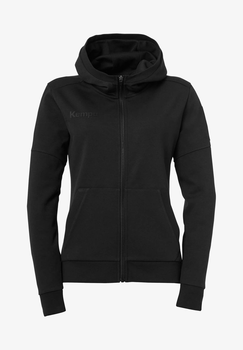 Kempa STATUS HOOD JACKET WOMEN - Felpa con zip - black