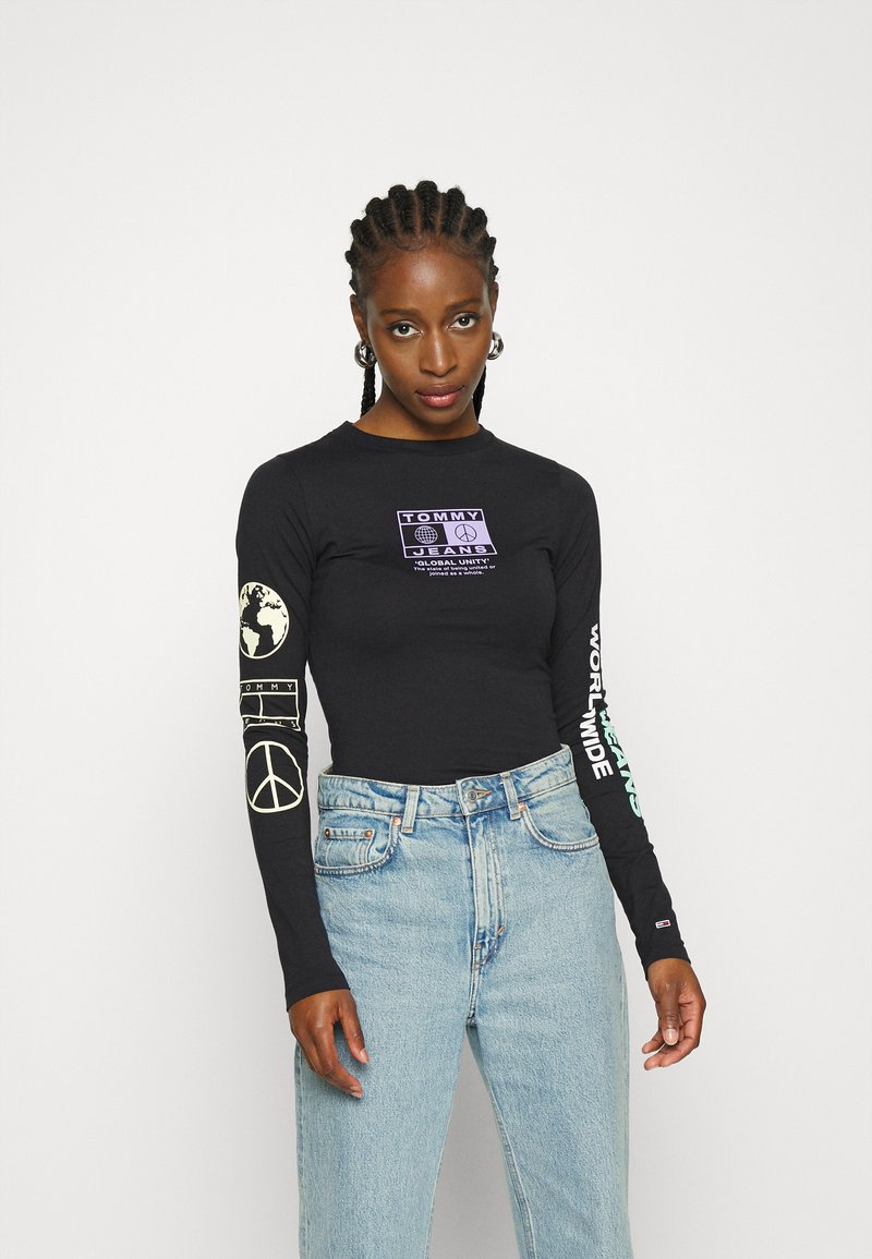 Tommy Jeans UNITEES 3 BODY  - Camisola de manga comprida - black