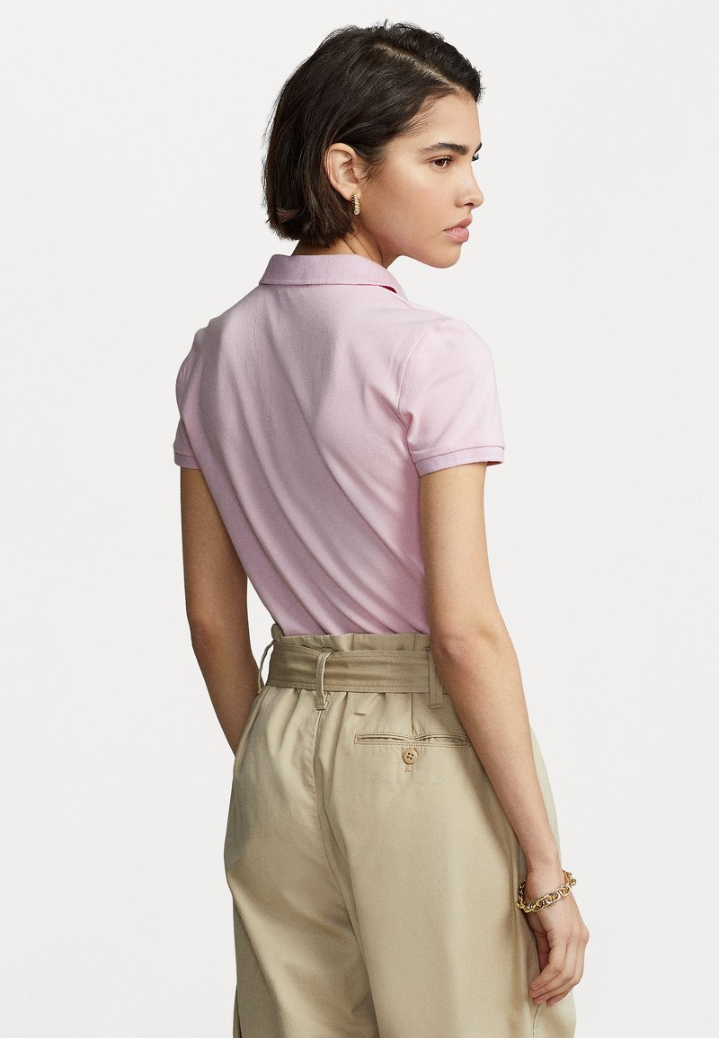 Polo Ralph Lauren JULIE SHORT SLEEVE - Polo shirt - country club pink/light  pink - Zalando.de
